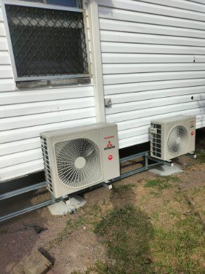 The same pair of Mitsubishi Heavy Industries units from the other side